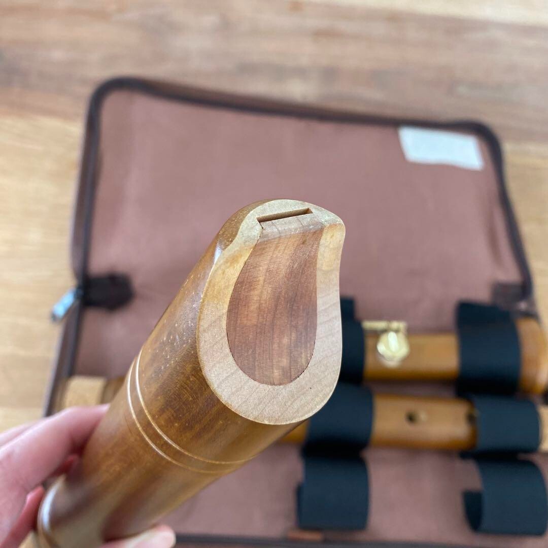 ZEN-ON 2000B Wood Tenor Recorder Made in Japan | eBay