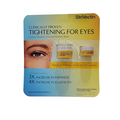 Strivectin Contour Restore Firming Moisture Balm for Eyes 0.5 oz + .17 oz 