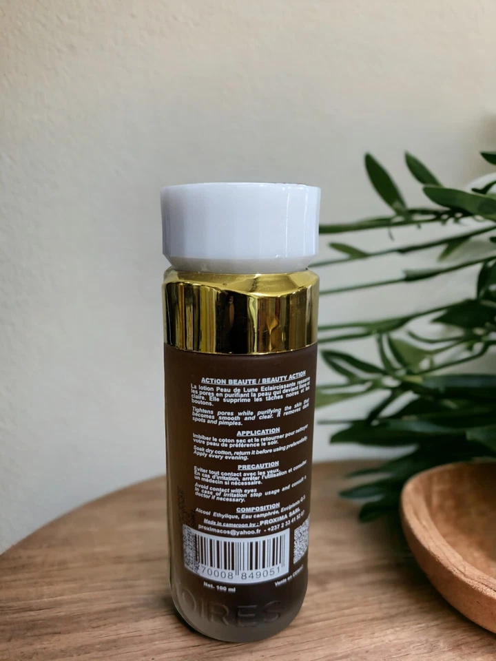 Lotion Peau de Lune Eclaircissante ORIGINAL Skin Lightening Cleanser, 100ml - Image 3 of 3