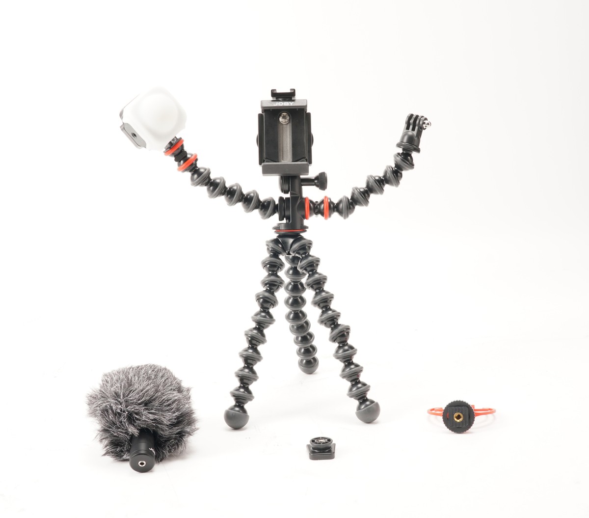 スマホアクセサリー Joby GorillaPod Mobile Vlogging Kit Amazon.com: JOBY GorillaPod Mobile Vlogging Kit (Smartphone