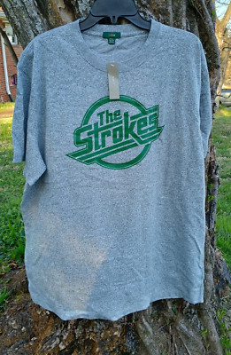 The Strokes グラフィックTシャツ Mサイズ The Strokes Black Vintage washed Tee Shirt | eBay