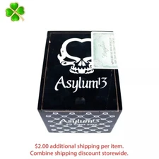 Asylum 13 50 x 5 Empty Wood Cigar Box 5.5" x 4.5" x 4.25"