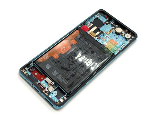 Oryginalny wyświetlacz Huawei P30 Pro ekran dotykowy ekran ramka bateria - Zdjęcie 2 z 3