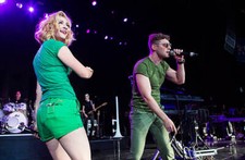 Amy Heidemann and Nick Noonan of Karmin perform at DTE Energy Musi- Old Photo 2