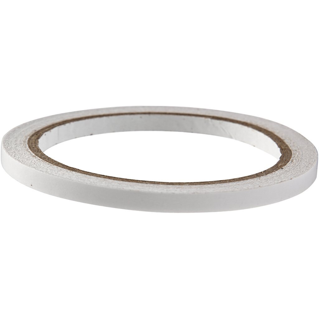 Double-sided Adhesive Tape, W: 6 mm, 10m