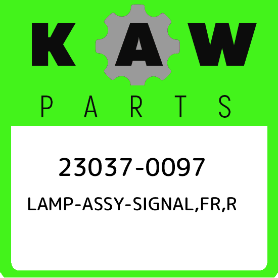 23037-0097 Kawasaki Lamp-assy-signal,fr,r 230370097, New Genuine