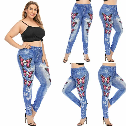 Halloween Plus Size Leggings for Women