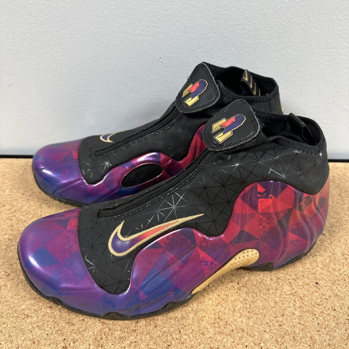 2018 NIKE AIR FLIGHTPOSITE RETRO BV6648 605 CNY FOAMPOSITE Sz