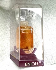 VINTAGE .25 Oz ENJOLI CHARLES of the RITZ Pure Extrait Perfume Splash 7.5ml 1/4o