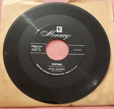 Ralph Marterie 45 After Midnight / Pretend Mercury 70045-X45 ex