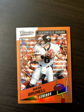 Mark Brunell 2021 Classics Premium Edition Timeless Tributes Orange /10 #150 SSP