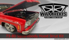 Wam Rods 73-80 Chevy Gmc Fullsize Truck Hood Strut Kit - Squarebody C10