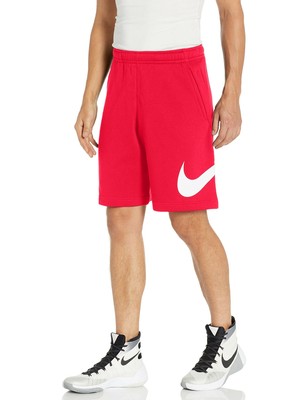 nike club shorts red