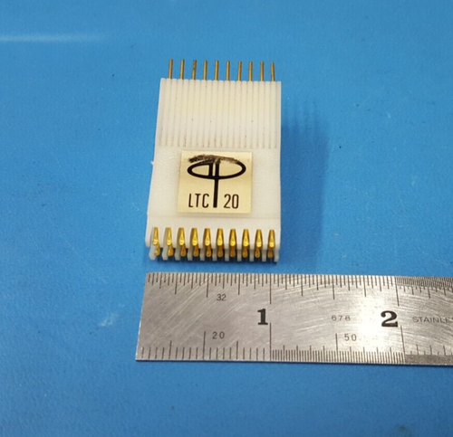 IC TEST CLIP, 20 PIN, 2X10, Prototyp AP, 923739-20-I, DIP, 0,3" (7,62mm) LTC-20 - Bild 1 von 4