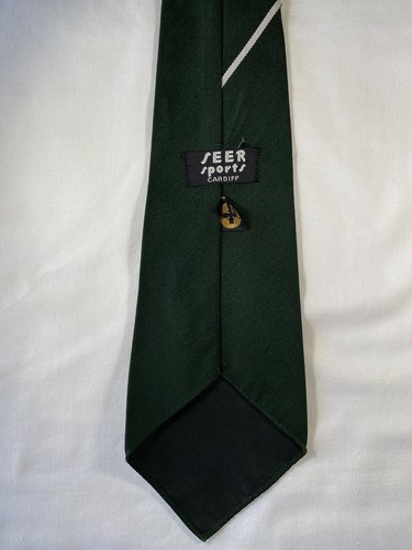 Vintage Caerphilly RFC rugby tie - Picture 3 of 4