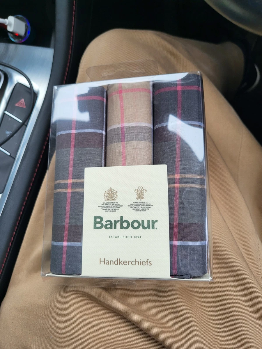 Barbour mens handkerchiefs sale