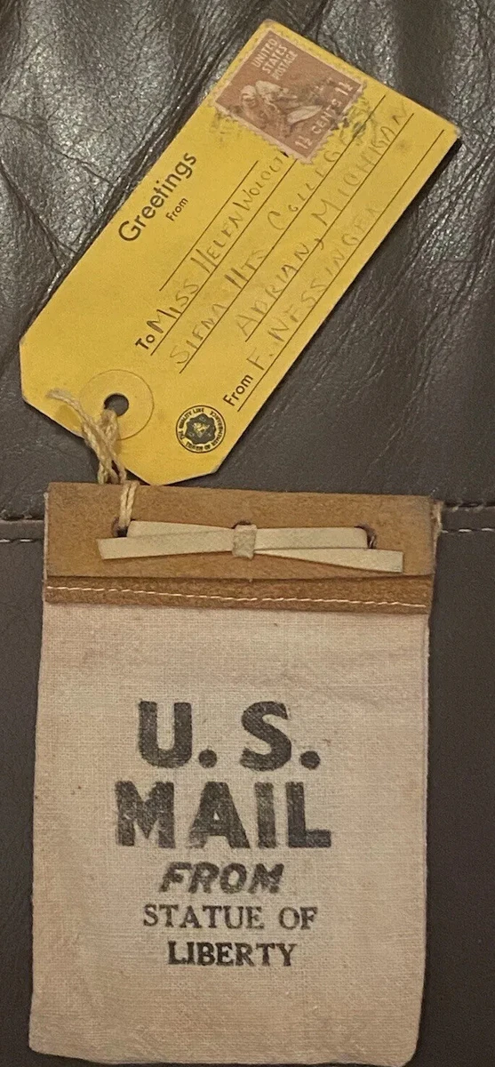 ［超希少］50s 60s Vintage U.S.MAILニュースペーパーバッグ ニュースペーパーバッグ 【U.S.MAIL】 - 古着屋グレープフルーツ