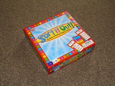 SORTIEREN SIE ES AUS! SPIEL 2008 AUSGABE - VON UNIVERSITÄTSSPIELEN - SEHR GUTER ZUSTAND (KOSTENLOSE UK P&P)