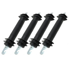 4 Pcs Electric Fence Plastic Heavy Duty Gate Handle Insulators