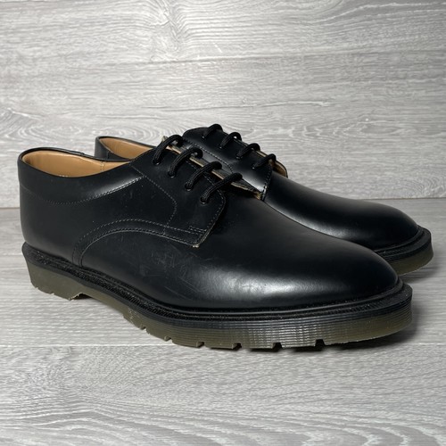 Solovair Shoes Mens Black UK Size 11.5 Lace Up Brogues Shoe