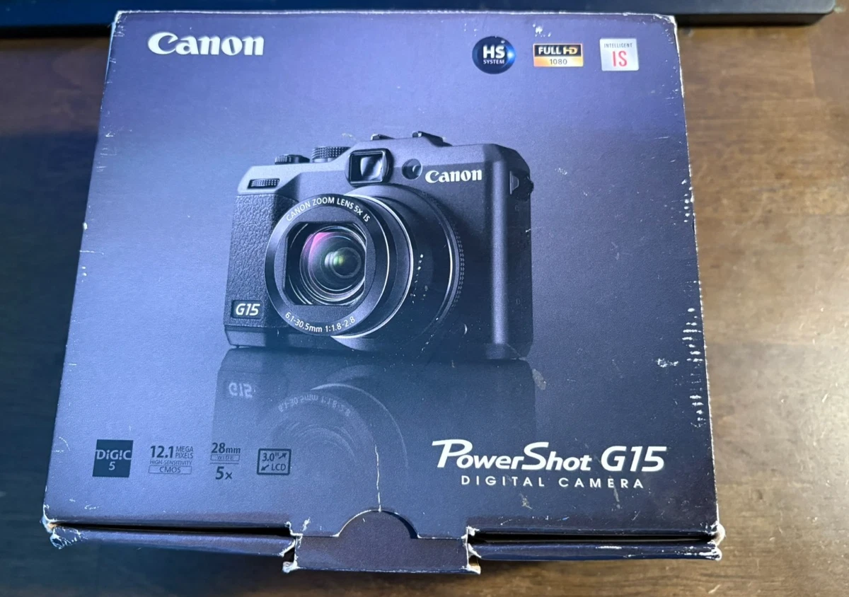 Canon PowerShot G15 Digital Cameras for Sale - Shop New & Used