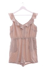 H&M L.O.G.G. Tuta corta Donna Pantalone Taglia IT 50 crema stile casual