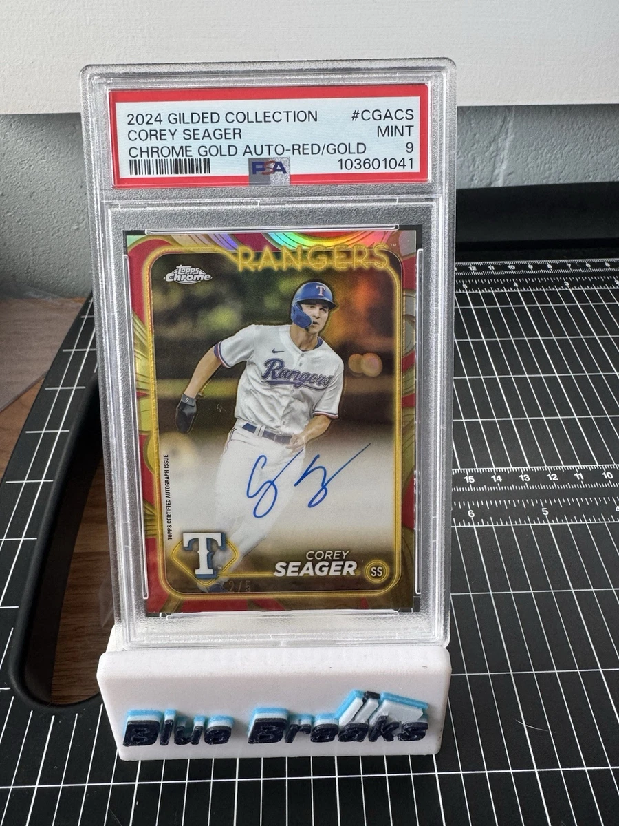 Corey Seager Autographed Baseball Sports Trading Cards