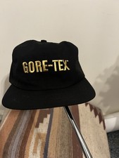 GORE-TEX Mad Hatters Inc. Vintage Cap / Hat VTG Black Snapback Made in USA