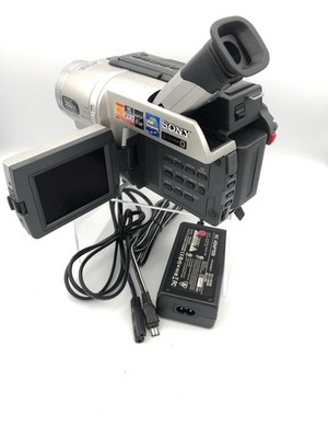 Sony NTSC Standard8/Hi8 Analog Camcorder USB Video Transfer - Read! (CCD-TRV608)