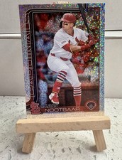 2025 Topps Series 1 Celebration - Lars Nootbar Confetti Foil #203 Cardinals 