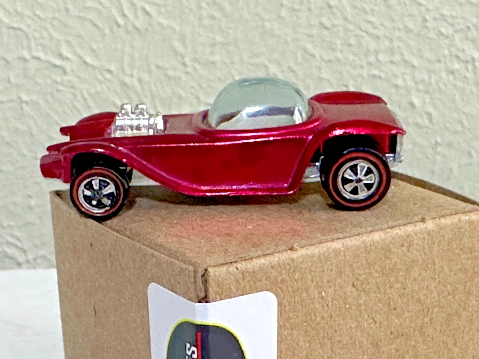 Hot Wheels Redline Vintage 1968 Beatnik Bandit Ed Roth EE. UU. ROSA ROSA Foto 4 de 4
