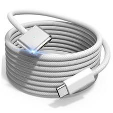 Apple Braided USB-C to MagSafe 3 Charging Cable White