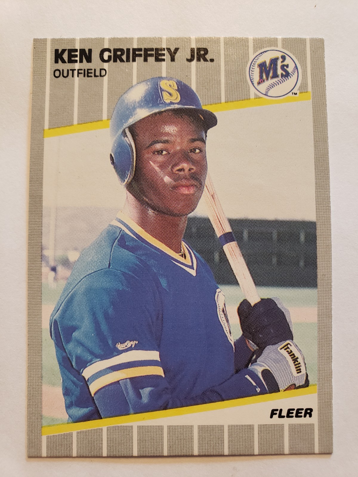 Ken Griffey Jr 1989 Fleer RC #548