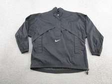 Vintage 90s Nike White Tag Center Swoosh Windbreaker Jacket Size M 8-10 Nylon