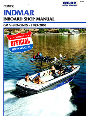 Indmar GM V-8 Inboards (83-03) Shop Manual Clymer