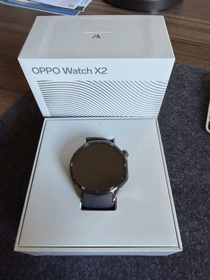 Oppo Watch X2 Smart Watch In Lava Black. In As New Condition