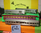 Three* Ho Scale Aluminum Passenger Car Set - Parts/Repair — photo 1