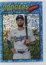 2026 Topps Heritage Chrome Light Blue Sparkle Refractor Andy Pages #235 5f0