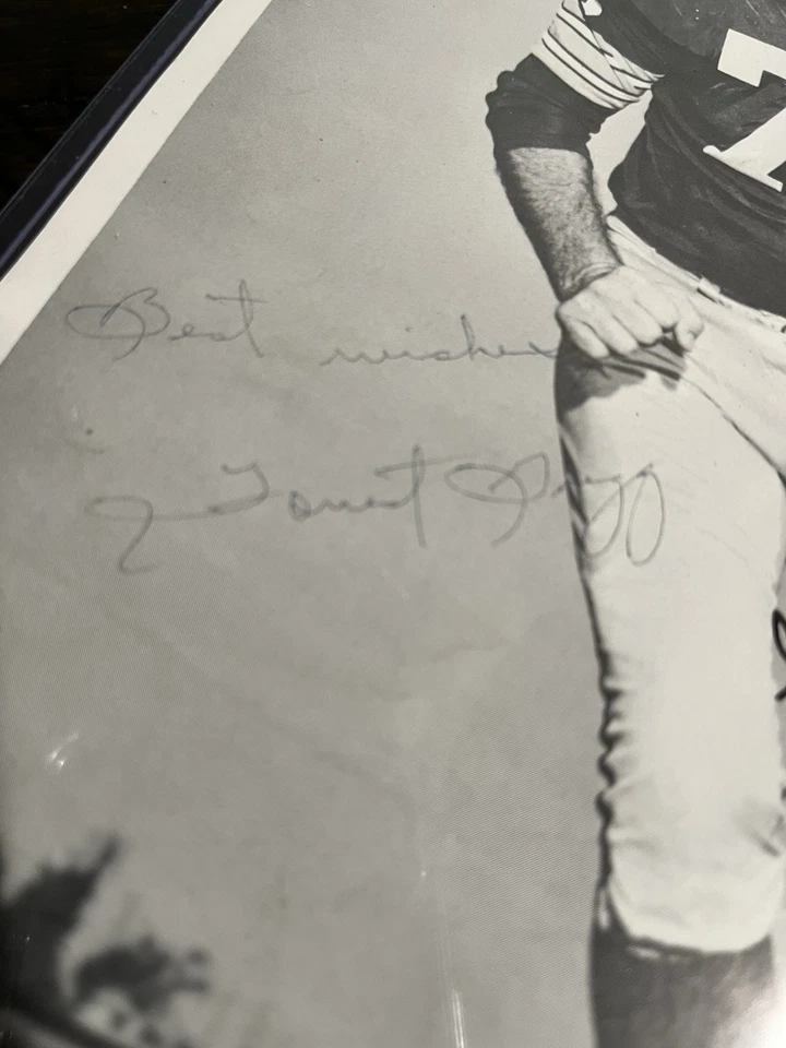 Foto firmada por Forrest Gregg (D:2019), SMU/Empaquetadores; leer, ver fotos Foto 3 de 4