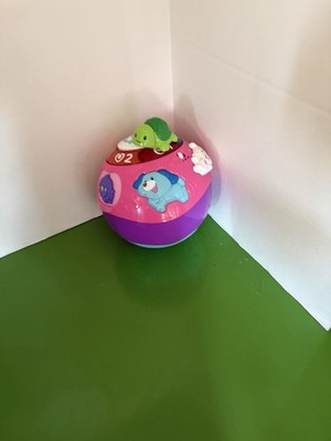 VTech Move & Crawl Ball Interactive Baby Toy Lights Music Learning Animals Pink