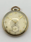 Bulova Swiss Antique Mechanical Pocket Watch  15J  17AH  42mm WORKS!