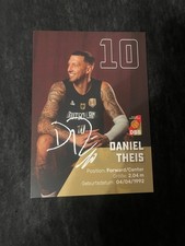 Daniel Theis Autogramm DBB Deutschland Basketball Nationalmannschaft