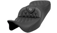 SADDLEMEN 0801-1595 A808-07B-182GRE Roadsofa™ Lattice Stitch Seat- Dark Gray