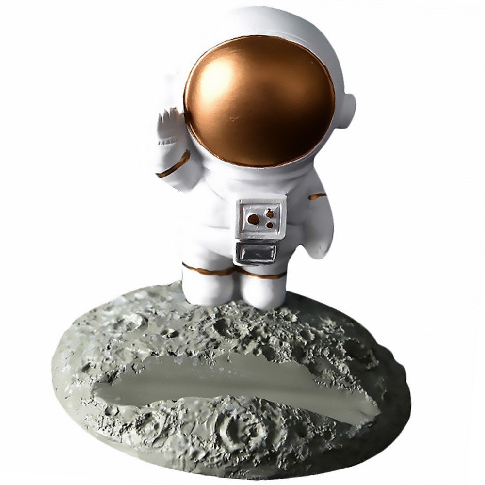 1pc Creative Phone Holder Space Astronautenform Stand Dekorative Handy Stand