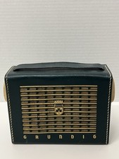  Very Rare 1958 Grundig  Transistor-Box  Portable Radio - Made In West Germany