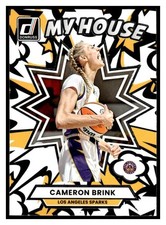 2025 Donruss WNBA My House 14 Cameron Brink Los Angeles Sparks basketball card