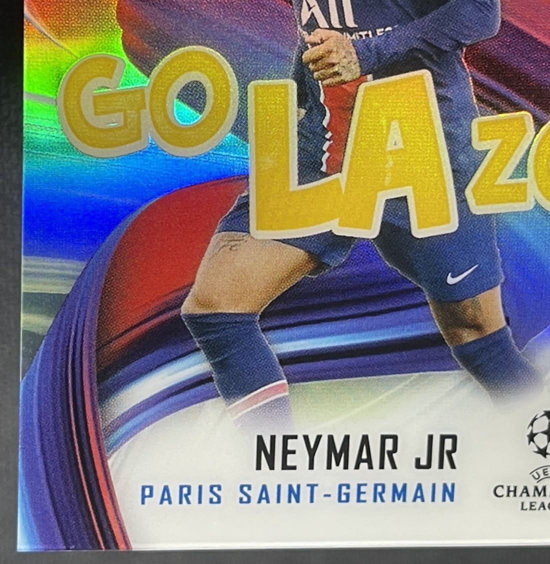 Neymar Jr 2020-21 Topps Chrome UEFA Golazo #GOL-N PSG view 6