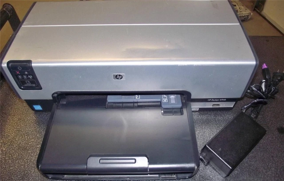 HP Deskjet 6940 Color Printer (C8970A#B1H) USB Ethernet - Image 2 of 3