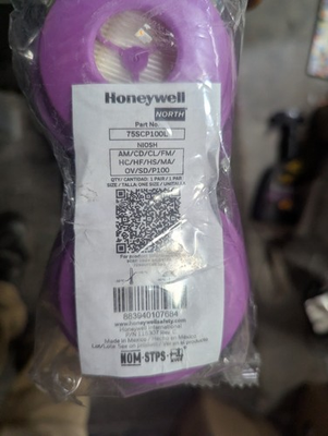 #ad North 75SCP100L Combination Gas Vapor P100 Replacement Respirator Cartridge $25.00