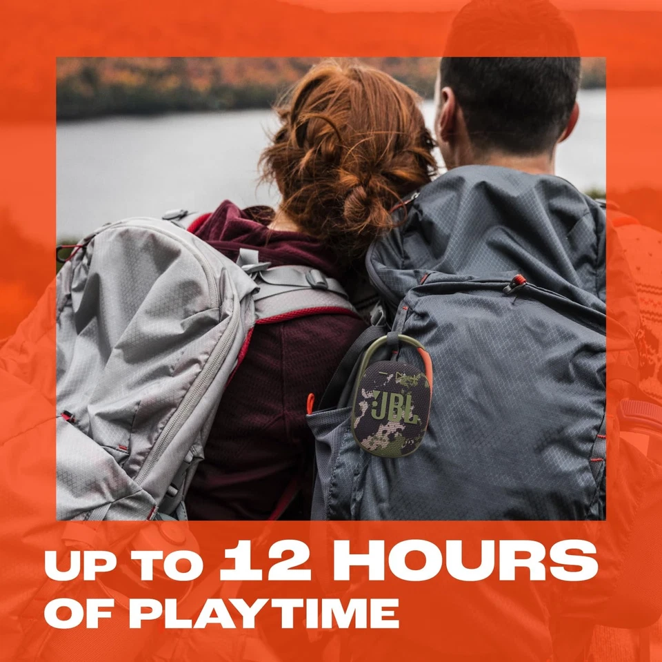 Clip 5 - Ultra-Portable, Waterproof & Dustproof Bluetooth Speaker, Big Pro So... - Image 3 of 4